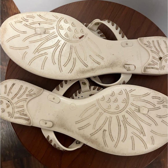 Jack Rogers Cream Jelly Jacks - Picture 2 of 4